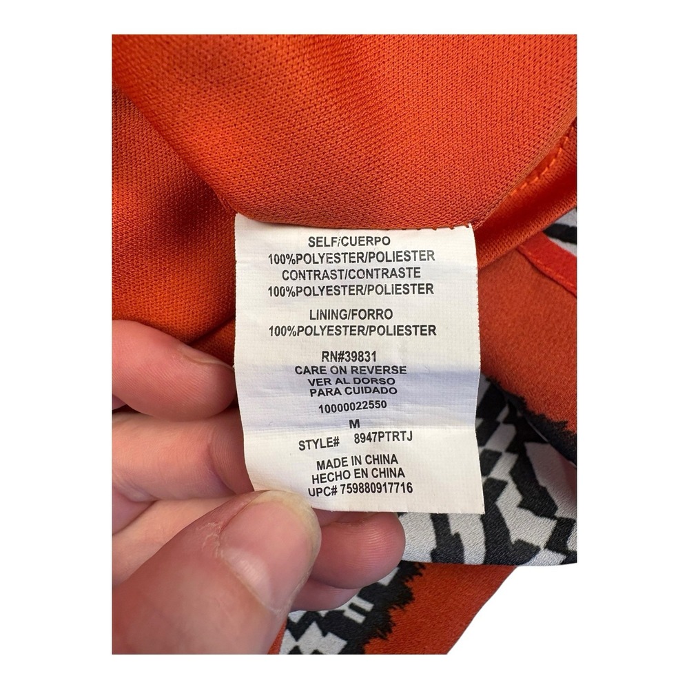Takara Sleeveless Shift Dress Size Medium Multicolor Geometric Boho Tribal Print - Picture 4 of 9